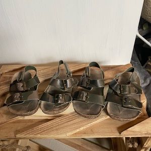Gap 12-18 and 18-24 camo sandals